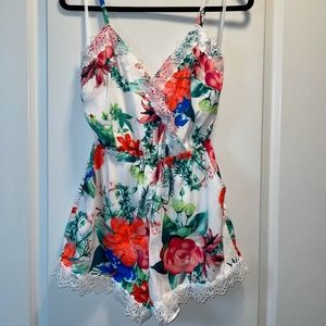 Floral Romper